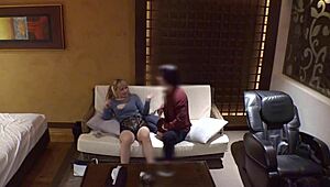 part 2 of our amateur japanese couple fucking hard in the room straight release