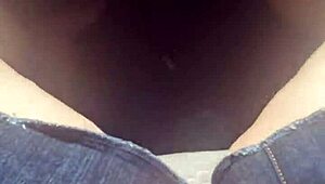 Kassandra Storm stuffs two huge toys in her milf pussy during wild car ride double dip