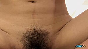 Joyful Asian Cutie in Heels Shows Saggy Tits Puffy Nipples Bent Over Doggystyle