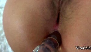 Ever wonder how sofi goldfinger plays anal games till cum drips on ass?