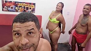 man sabrina lopez is banging those ogre brothers leo and jr ogre bareback doggystyle