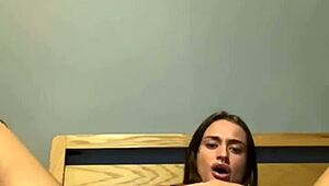 god this slutty goth teen milf fucks her own big-titted ass sooo hard she cums buckets