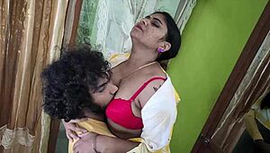 horny indian college girl's fat ass rides boyfriend's monster cock