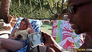 little nympho coco lovelock craves bbc facial on vacation