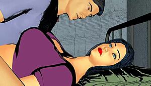 stepmom widow's pussy drips wet craving rough missionary pounding from horny son