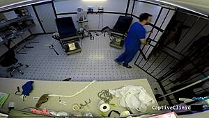 behind the scenes at florida's busted beaches, asia mina ami spreads in latex and handcuffs