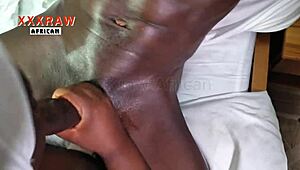 Blonde gets drilled hard by alhaji's massive bbc creampie finish