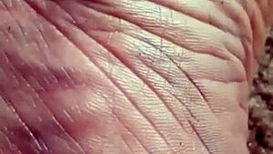 Dawnskye1962 shrinks him tiny into her huge foot creases fetish revamp