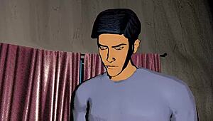 stepmom widow's pussy drips wet craving rough missionary pounding from horny son