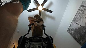 candy cruise gags on cock deepthroat before hardcore anal pov pounding her skinny ass