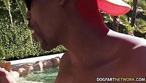 little nympho coco lovelock craves bbc facial on vacation