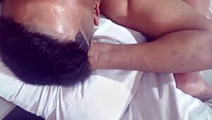 Black milf squirts hard from deep creampie pounding until orgasm explodes everywhere