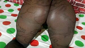 slap that big ebony ass while i fuck my fat wife in fishnets
