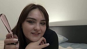 sissy, imagine me fucking your tight hole with this huge strapon