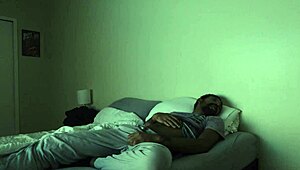 thick wife with glasses wakes husband for intense black cock riding session part one