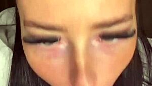 Does this horny American teen student's squirting toy orgasm make you cum?