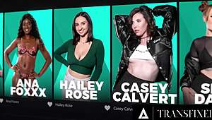 I got disciplined hard by femdom boss ana foxxx after my office dickprint slip-up