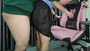 sexy policewoman in uniform gets her pussy pounded to creampie finish