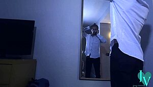 blonde tattooed jonny valentine gives long-distance jerk off instructions??