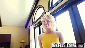 Hey, watch this horny wife steal my husband's cock right in front of me