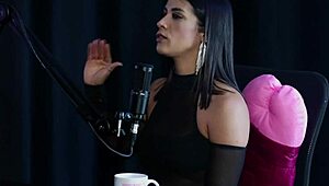 Triple brazilian swing champ val mineirinha bares it all in sheer red insecurities