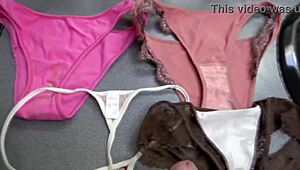 Žena me spet ujame drkajočega v njene umazane hlačke