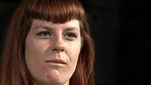 bdsm sub gets toyed hard by maledom then femdom strapon