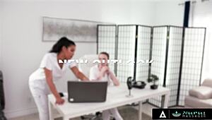 Madison Morgan and Maya Farrell battle best nuru massage