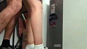 Argentina's Nataly Nympho Fucked In Kitchen!