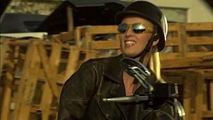 Crazy Passionate Fuck In Scrapyard Car With Blonde Ponytail!