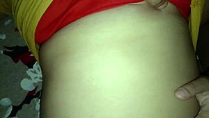 shameless arab bbw muslim babe with big ass and belly sucks daddy's dick then gets fucked hard