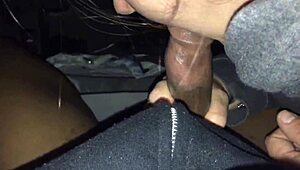 bbw white slut sucks cock deep and sloppy