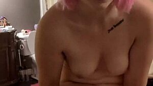 Curvy Subsecretary Strips During Intense Workout Session Undressing