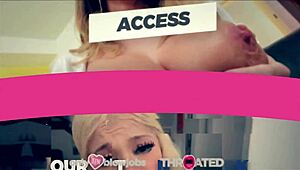 mommy's sweaty lips crave repairman's balls during heatwave blowjob