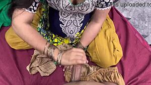 Teacher gives student the best blowjob and handjob combo