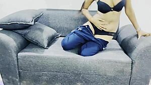 uhh, this indian model teen's solo play is like... amazin', total showoff vibes