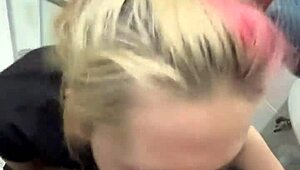 Toilet Slut Craves Choking Deepthroat Facefucking and Ball Licking