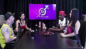 jefao oficial karen oliver monica lima go wild in top cast bisexual orgy chat parte 1