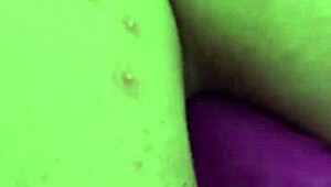 Chubby Plump Ass Gaped Wide By Thick Anal Dildo Cream