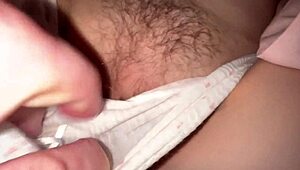 18 Year Old Cutie Begs For Cum On Panties During Pov Wife Fuck