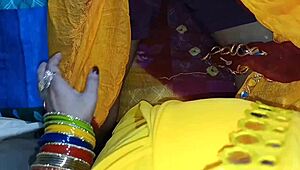 Beautiful Indian wife gets fucked hard on Karva Chauth special