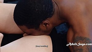 dana vespoli gets soft sensual interracial pounding from big black cock