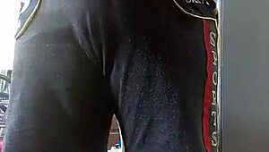 Indian babe strips teases rips clothes for MONSTER COCK reveal