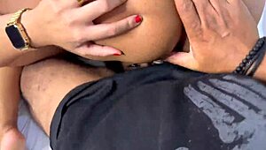 Hung Moreno pounds gaping asses of hot bisexual Brazilian cousins in motel bed