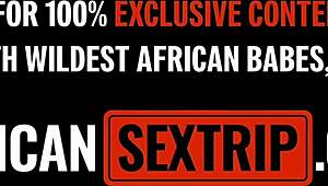 heart pounding as cute 18yo ebony gags hard on bwc then takes rough doggy pounding