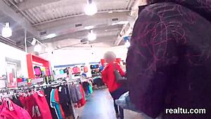 Stellar Czech Teen Teased in Hypermarket Then Shagged Hard POV