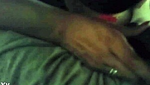busty redbone slurps big black cock deepthroat sloppy spit ebony wet head