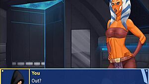 GROPING ORANGE TRAINER TITS AND BOOBS HARD!