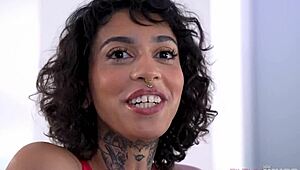 Shy Babe's First Anal Shattered By Monster Black Cock In Interracial Casting