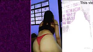 mc akira dances sexy in lingerie shaking big ass homemade